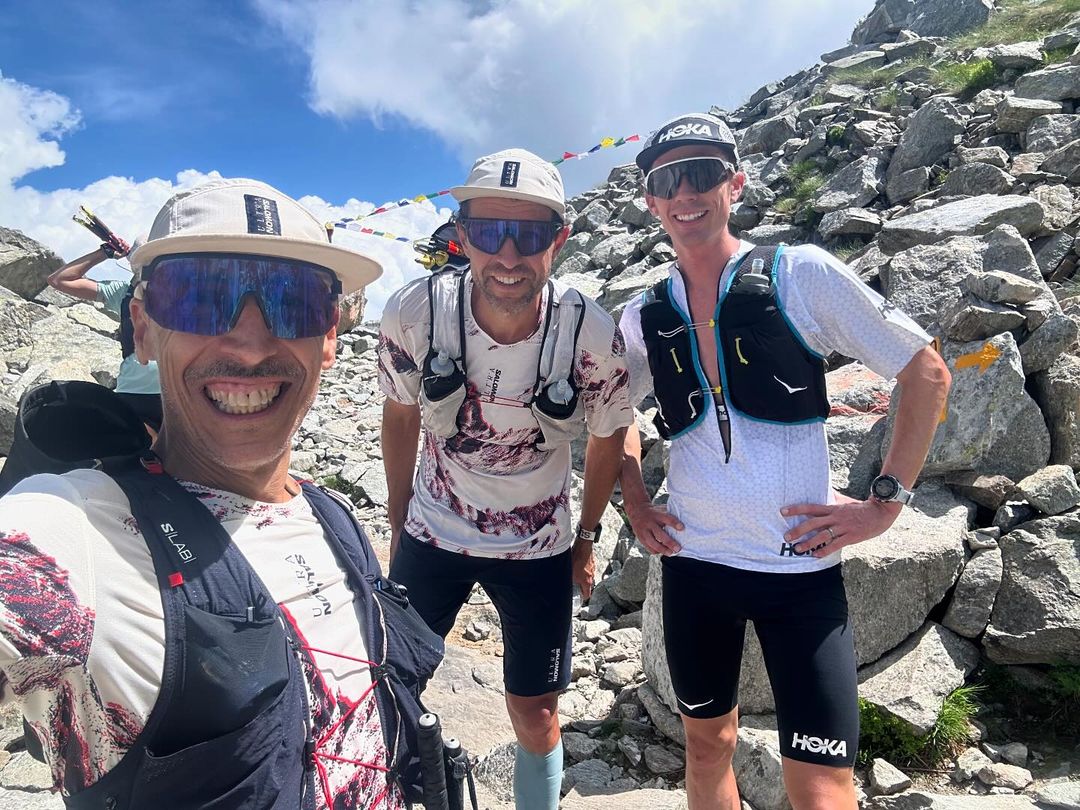 Giuliano Cavallo François D'Haene e Jim Walmsley sui sentieri del Tor des Geants