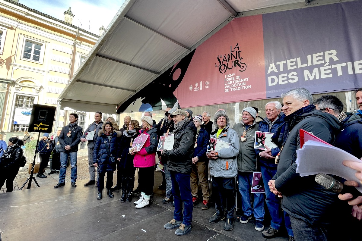 Tutti i premiati della Fiera di Sant'Orso 2024