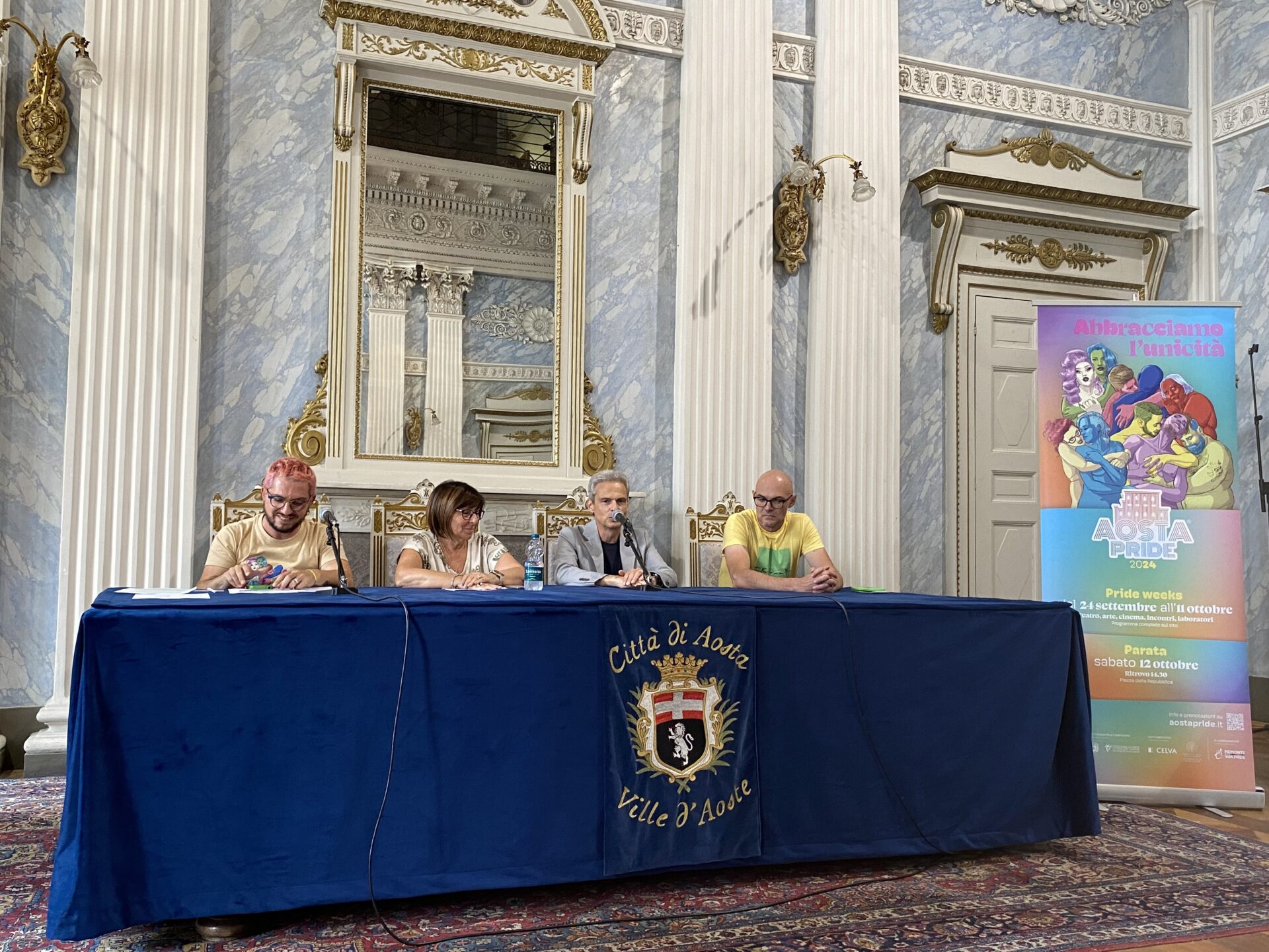 Conferenza Stampa Aosta Pride 2024