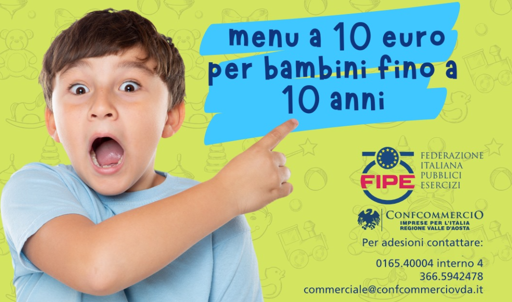 Aderisci all’iniziativa menù bambini