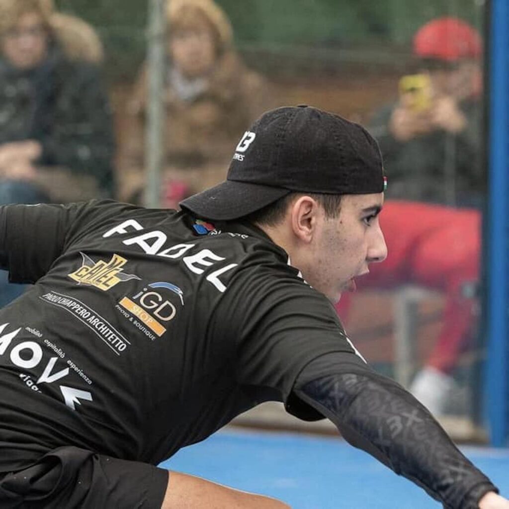 Niccolò Giovinazzo Campione d’Italia Under 18 di padel con il