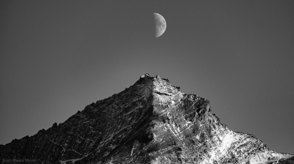 Shadows of Mountain and Moon Image Credit & Copyright: Enzo Massa Micon