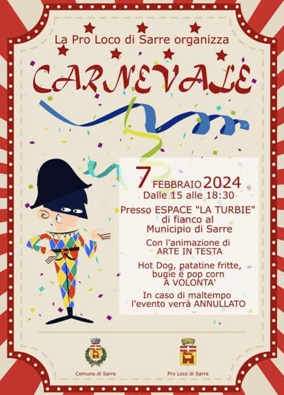 carnevale di sarre