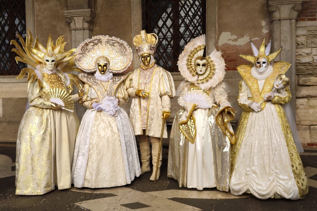 Le maschere de La Bottega dei Sogni al Carnevale di Venezia