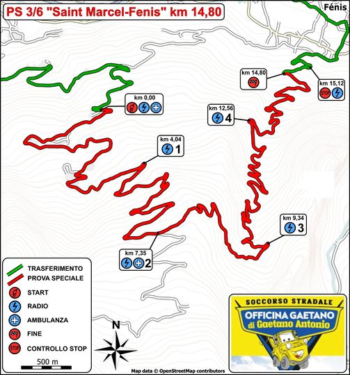 PS Saint Marcel Fenis Rally Valle d Aosta