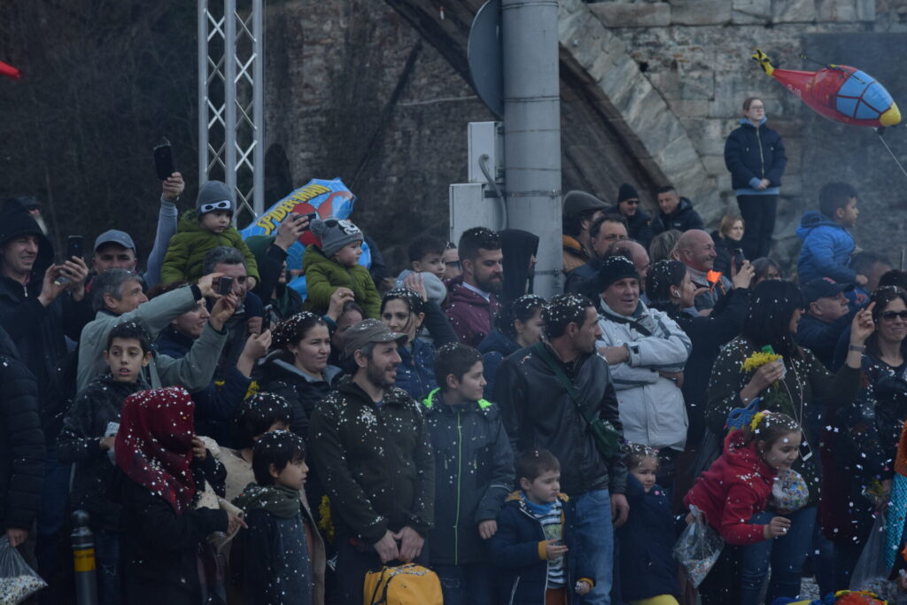 Spettatori carnevale