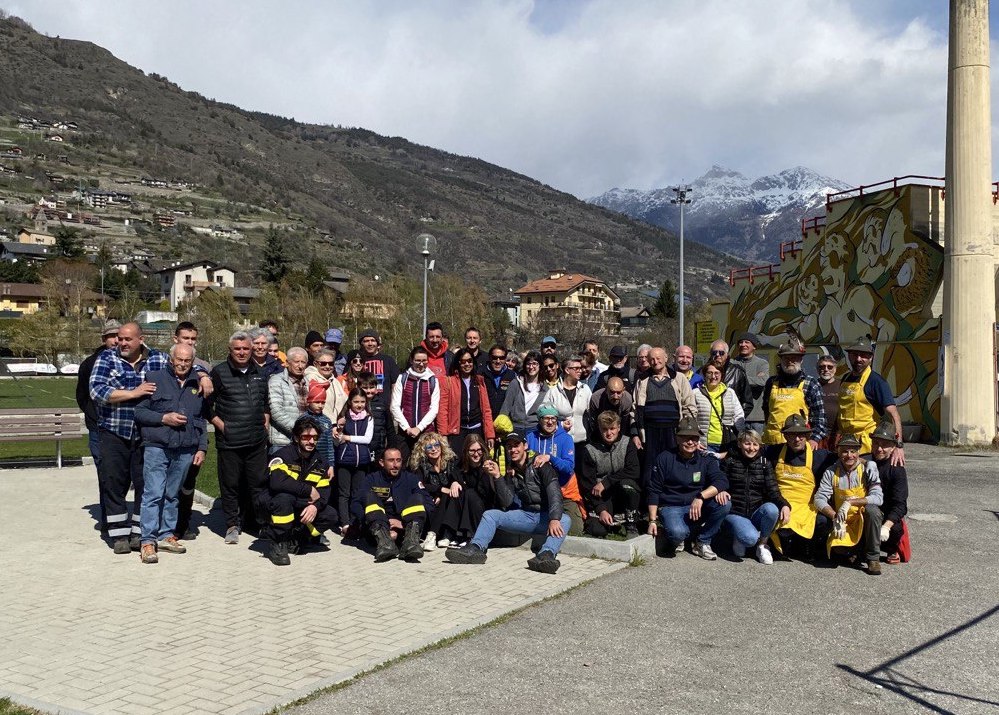 Corvée di Sarre la squadra