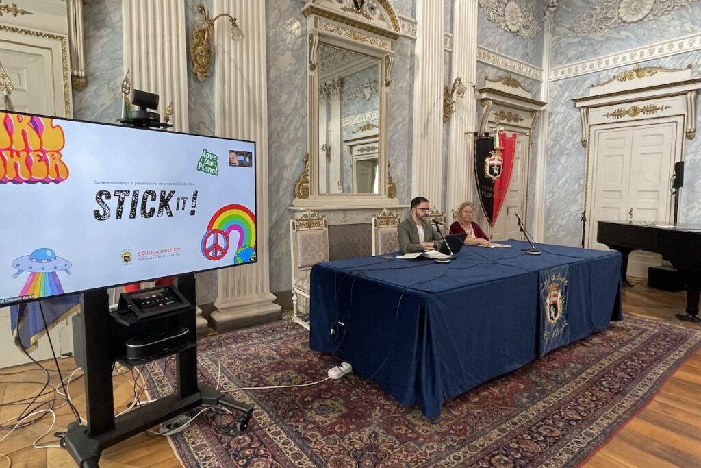 La presentazione del progetto Stick it!