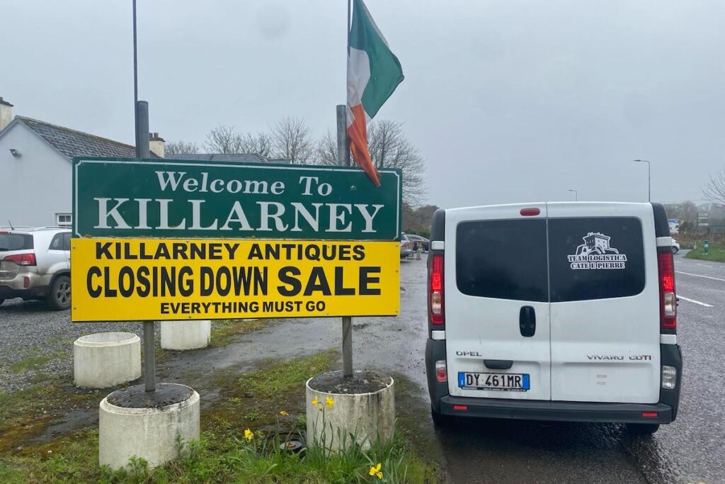 La delegazione del Carnevale storico di Verrès a Killarney, in Irlanda, per il Saint Patrick’s Day