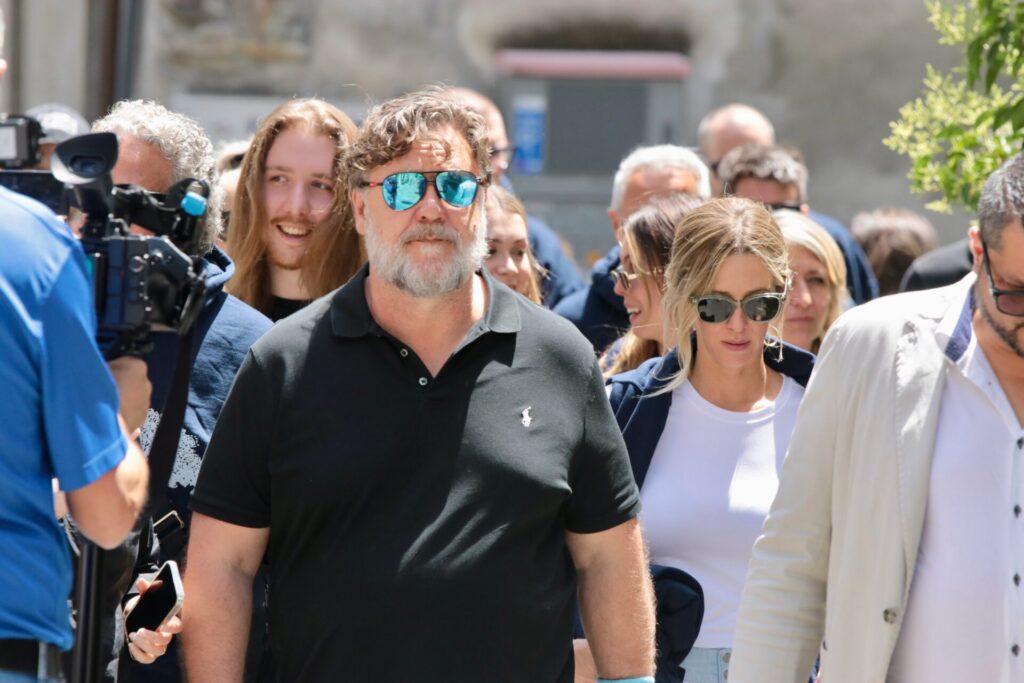 Russell Crowe ad Aosta