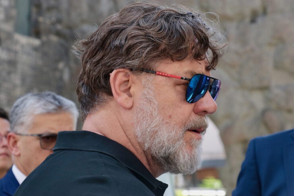 Russell Crowe ad Aosta