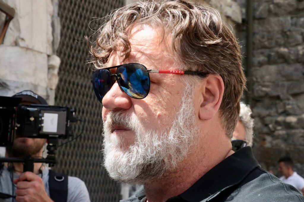 Russell Crowe ad Aosta