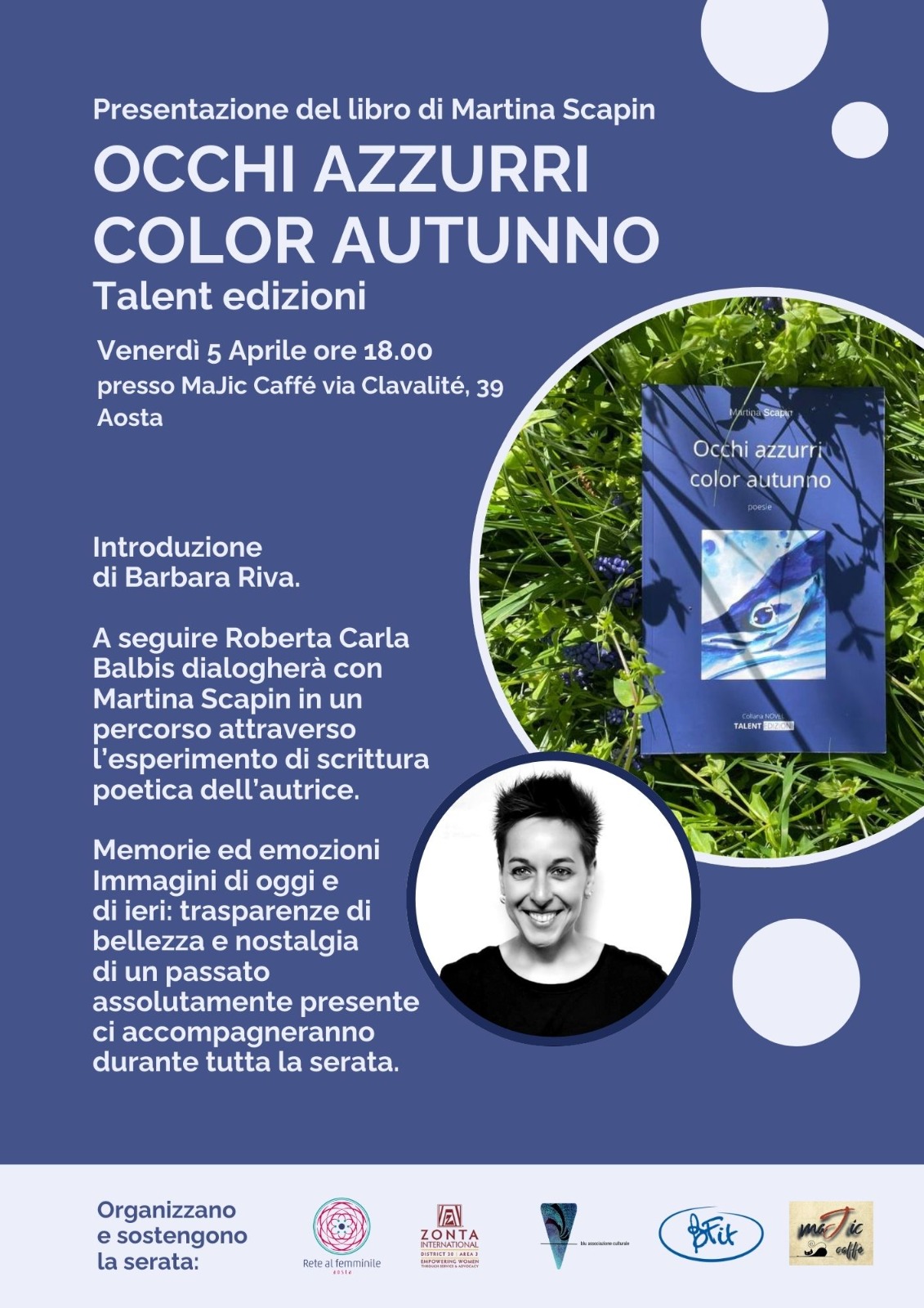 "Occhi azzurri color autunno" di Martina Scapin