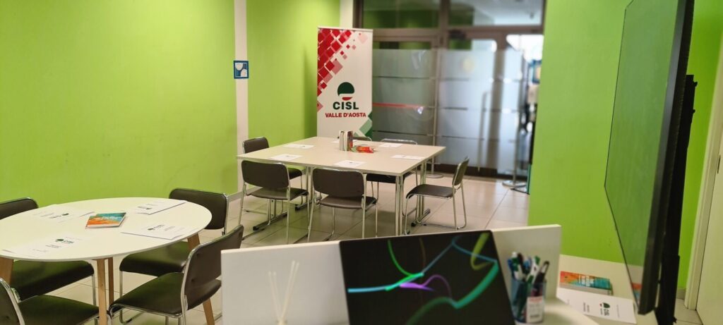 sala formazione Cisl