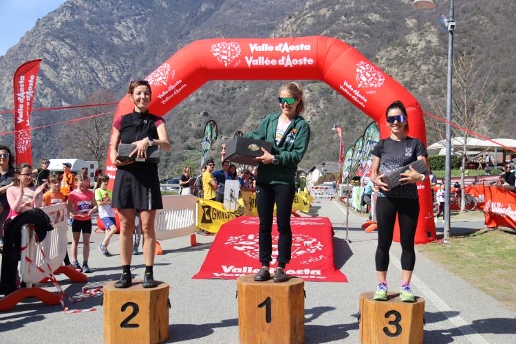 Podio femminile 22 km