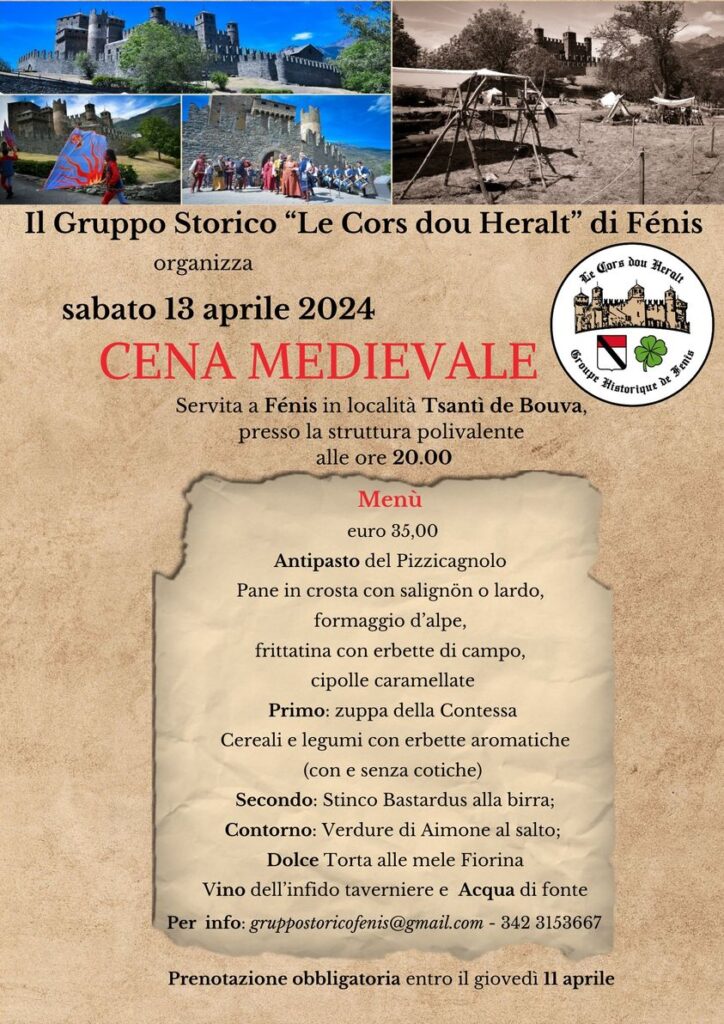 Cena Medievale a Fénis