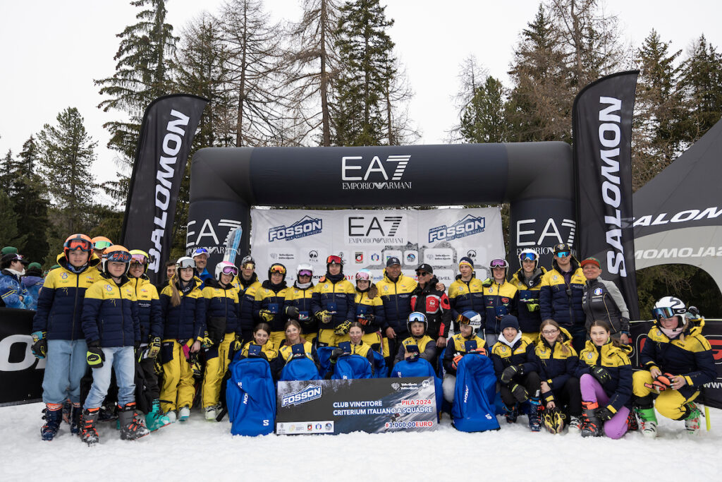 Sci alpino, Memorial Fosson, Pila (ITA), //, premiazioni finali a Pila, photo credit: Gabriele Facciotti