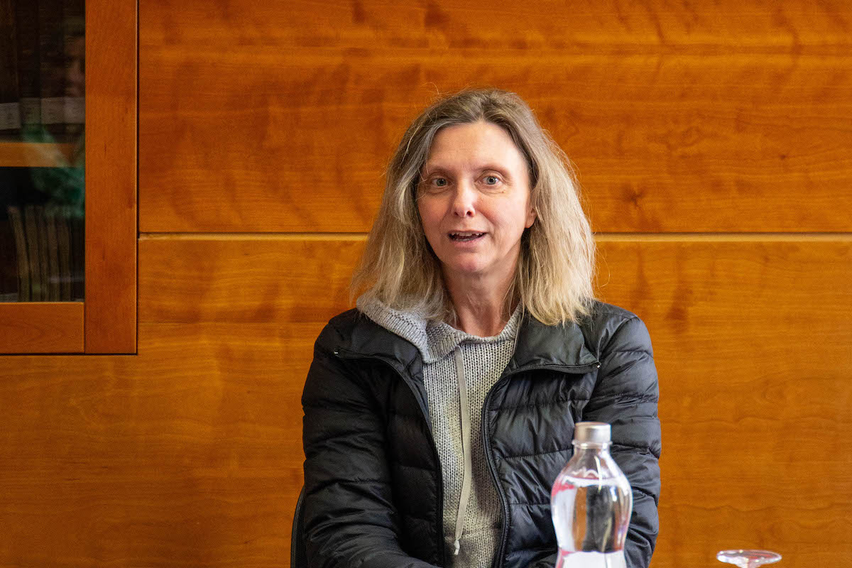 La sovrintendente agli Studi Marina Fey