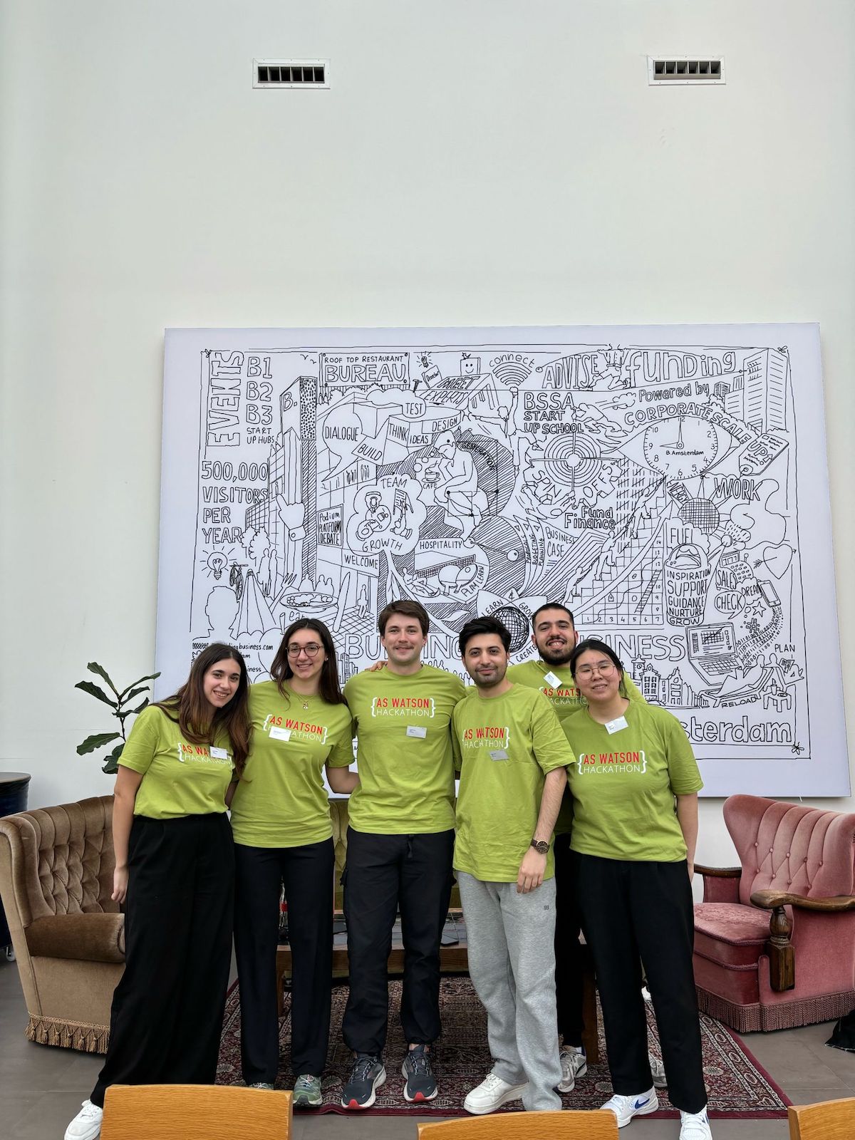 Lorenzo Nicotera con il suo team