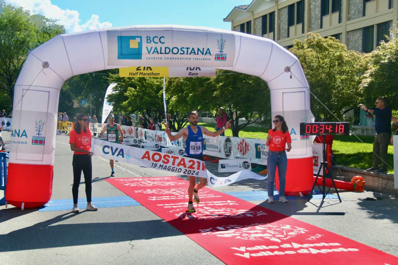 Aosta21k - 10km - Stefano Rolland - Foto Max Riccio