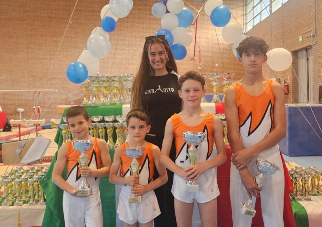 Quattro vittorie per la Gym Aosta alla finale nazionale di Artistica Europa