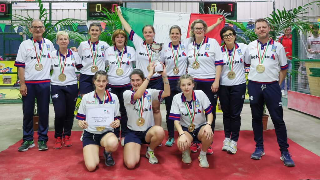 E’ della Valle d’Aosta lo scudetto femminile di bocce