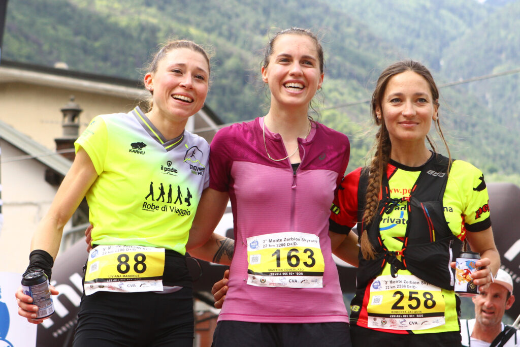 Monte Zerbion, Chtillon (ITA), //, podio femminile MZS