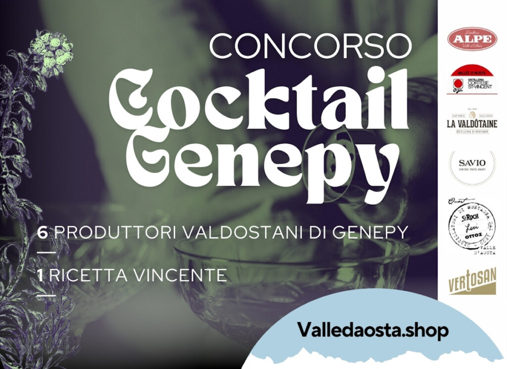 Scopri il Concorso Cocktail Genepy: crea il tuo cocktail perfetto e diventa protagonista in Valle d’Aosta!