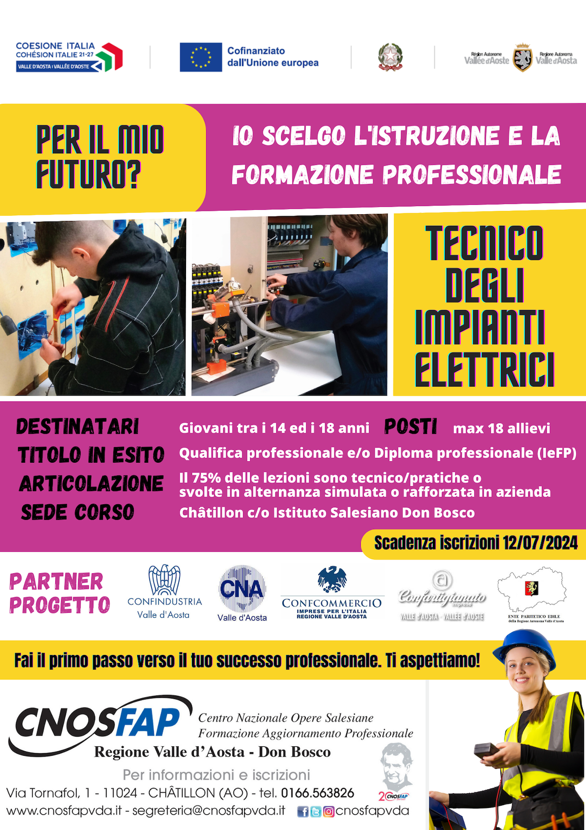 Locandina Tecnico Impianti Elettrici()