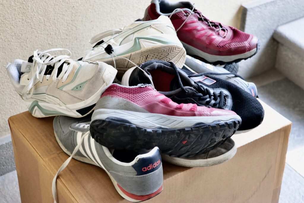 Scarpe usate