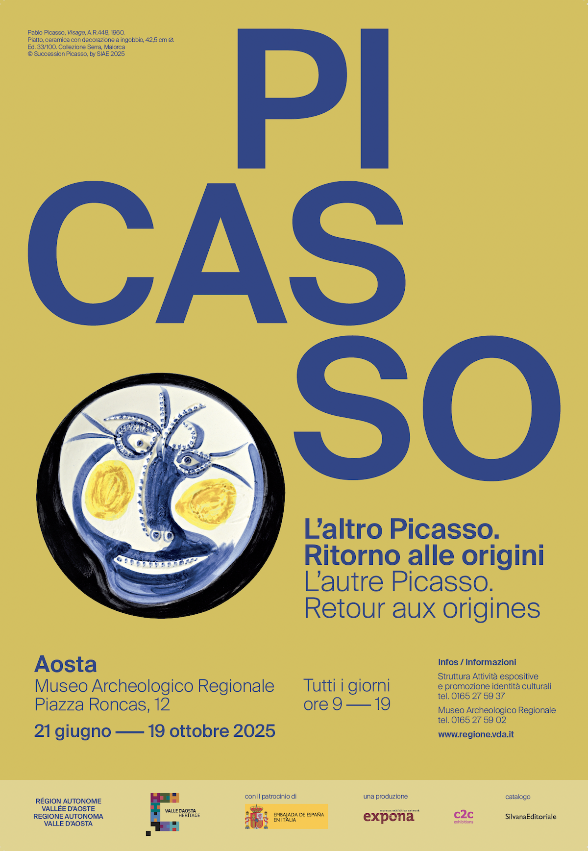 Locandina mostra L'altro Picasso