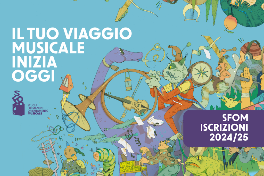 Il tuo viaggio musicale inizia oggi, scegli la SFOM!