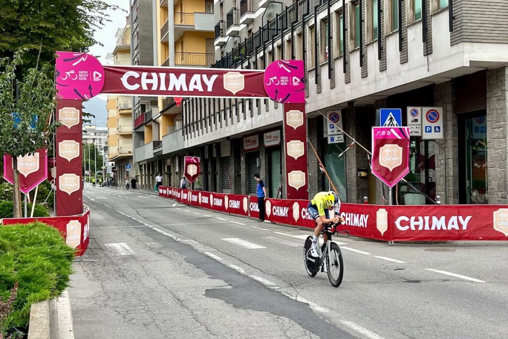 Il Giro Next Gen ad Aosta