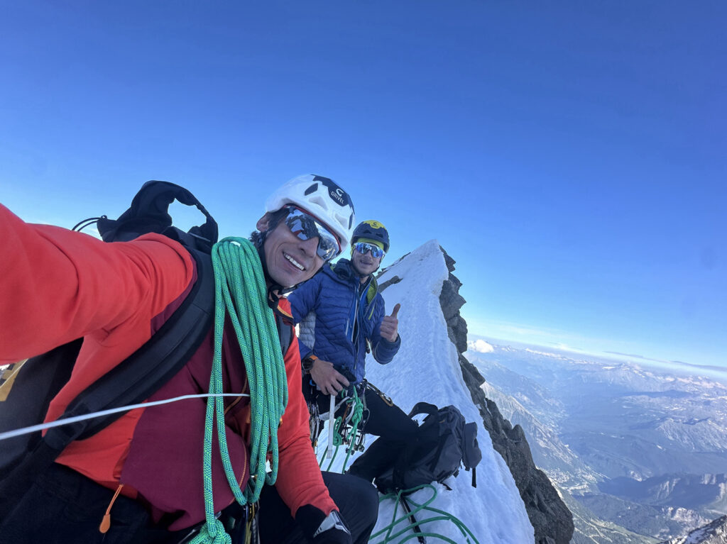 François Cazzanelli e Giuseppe Vidoni su e giù per la Divine Providence in meno di 24 ore