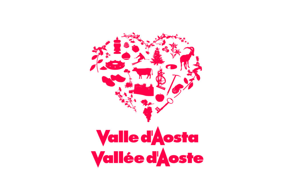 Logo Cuore Valle d’Aosta – Vallée d’Aoste - marchio - turismo