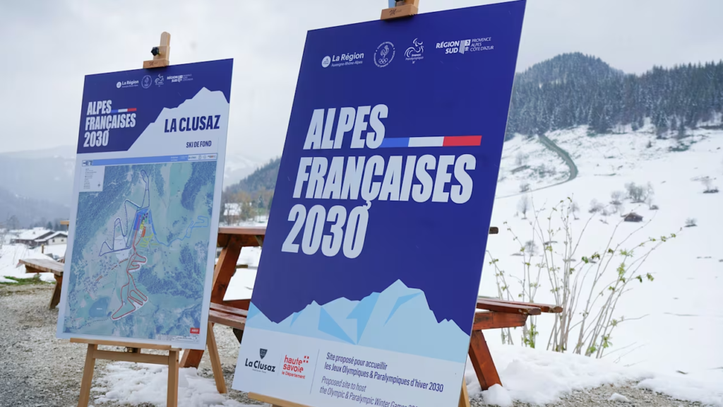 Olimpiadi invernali 2030 alpi francesi foto Olympics