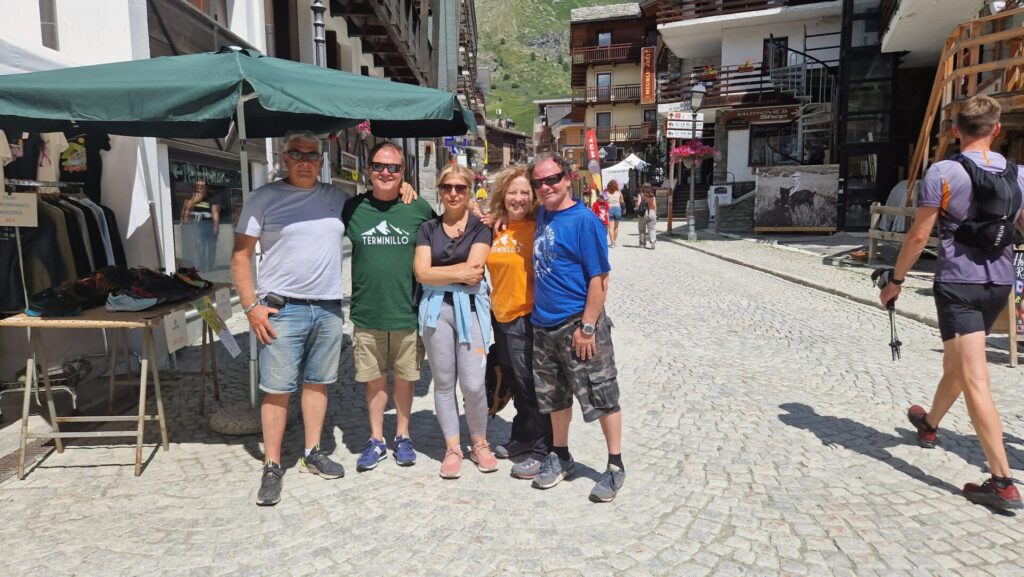 Turisti da Roma a Cervinia