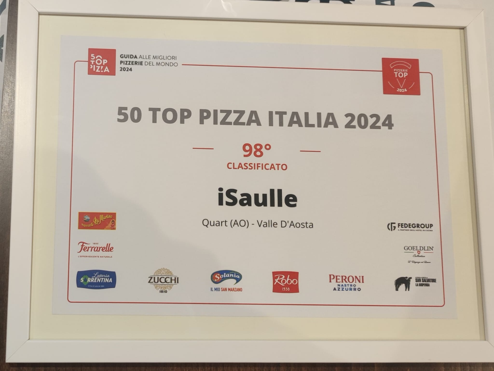 pizzeria ISaulle