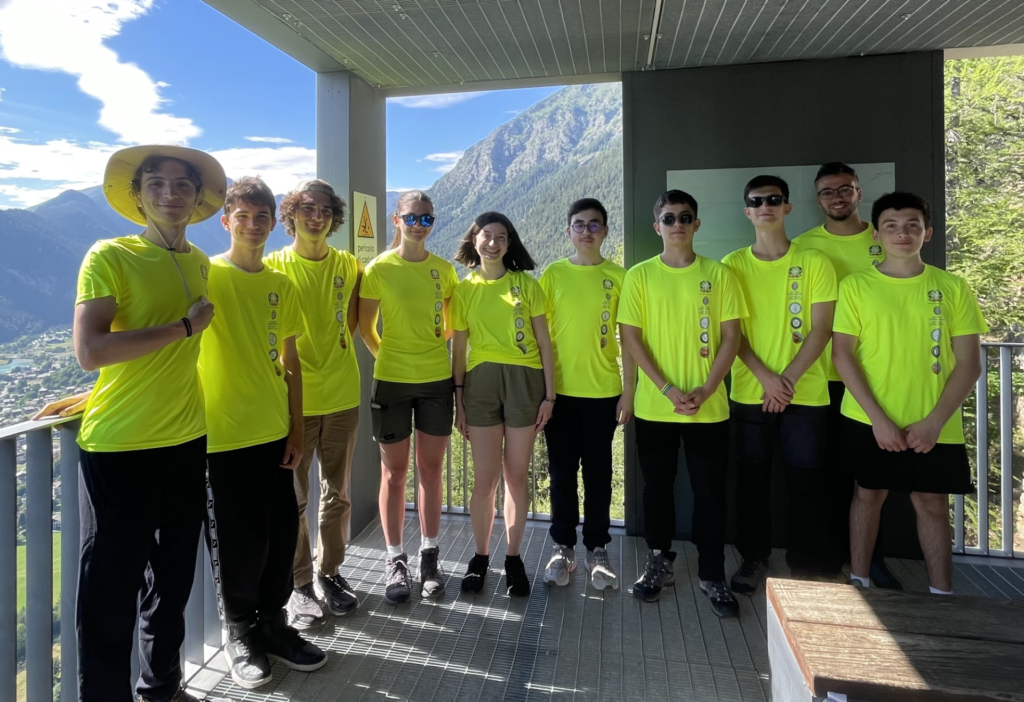 Otto studenti italiani ad Aosta per lo stage di eccellenza di scienze della terra