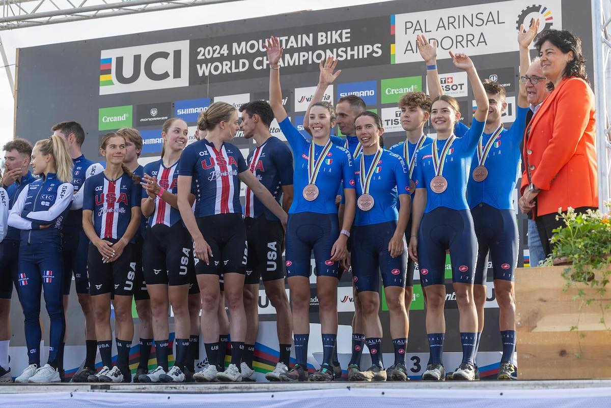 La Nazionale italiana di Mtb ai Campionati del mondo ad Andorra