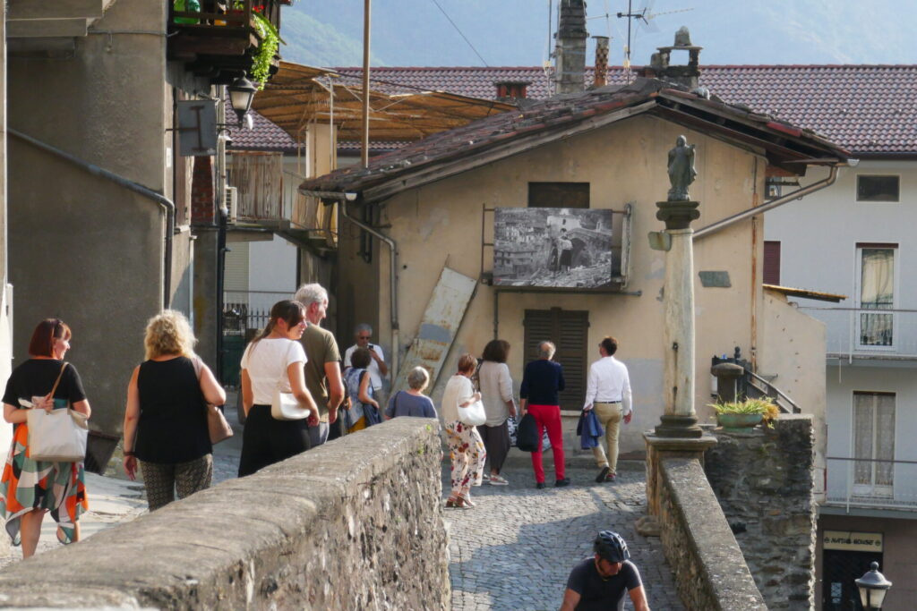 Fotografia sopra il Ponte Romano