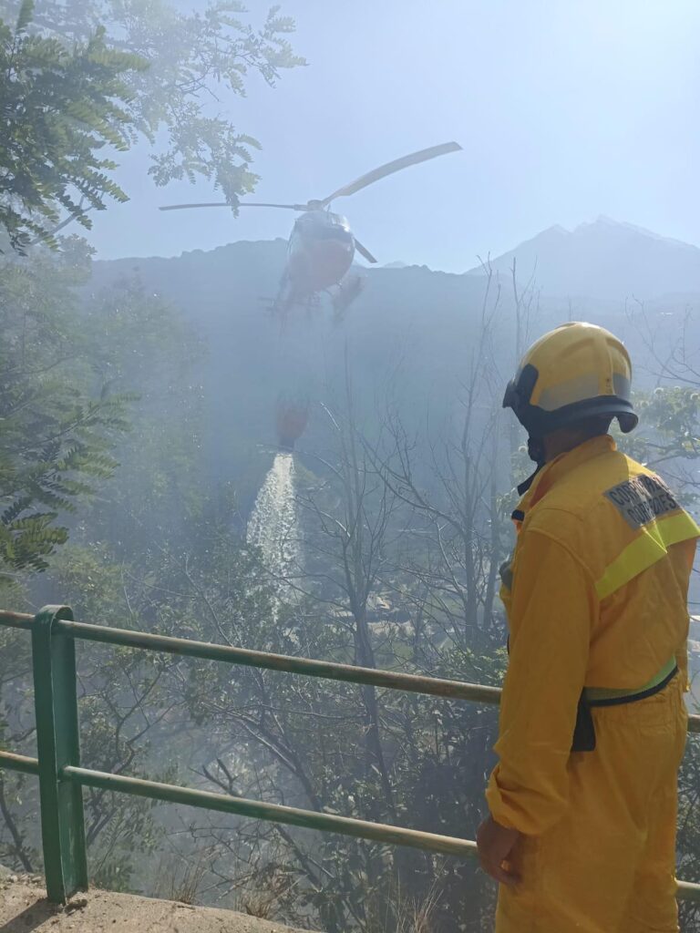 Incendio Montjovet