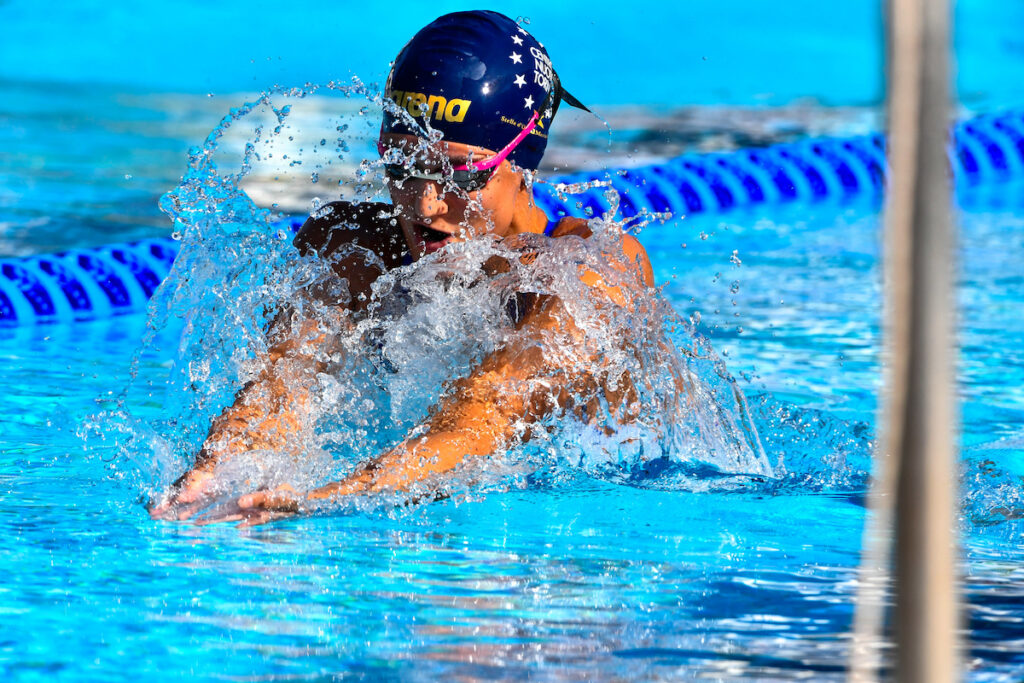 Buone prove per Nicole Louvin agli Italiani di nuoto