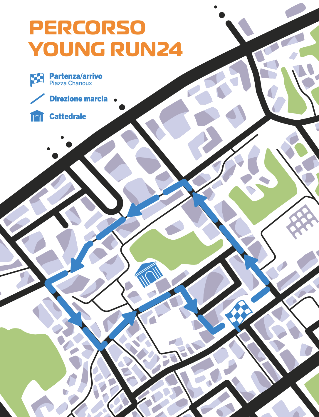 Percorso Edileco Young Run