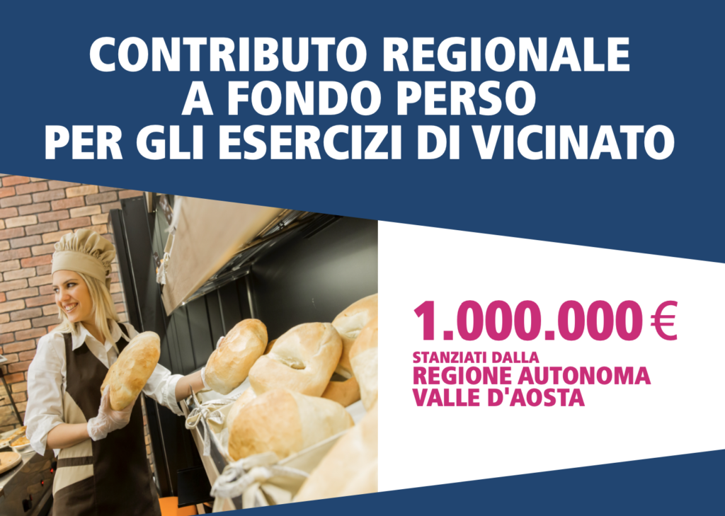 contributo regionale a fondo perso per gli esercizi di vicinato