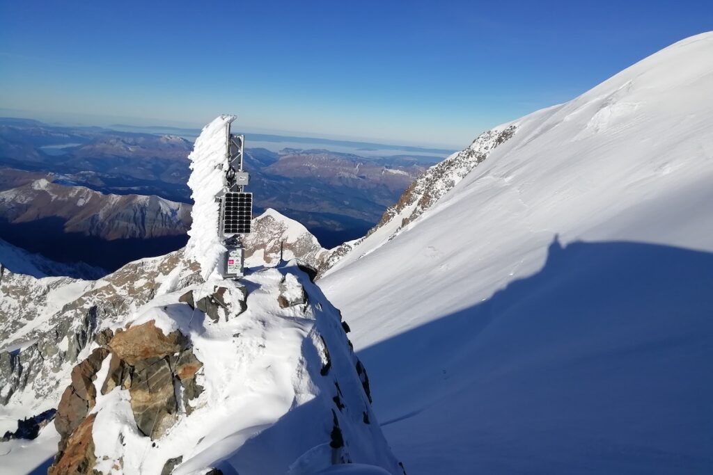 Sulla vetta del Monte Bianco temperature sopra lo zero per 33 ore consecutive