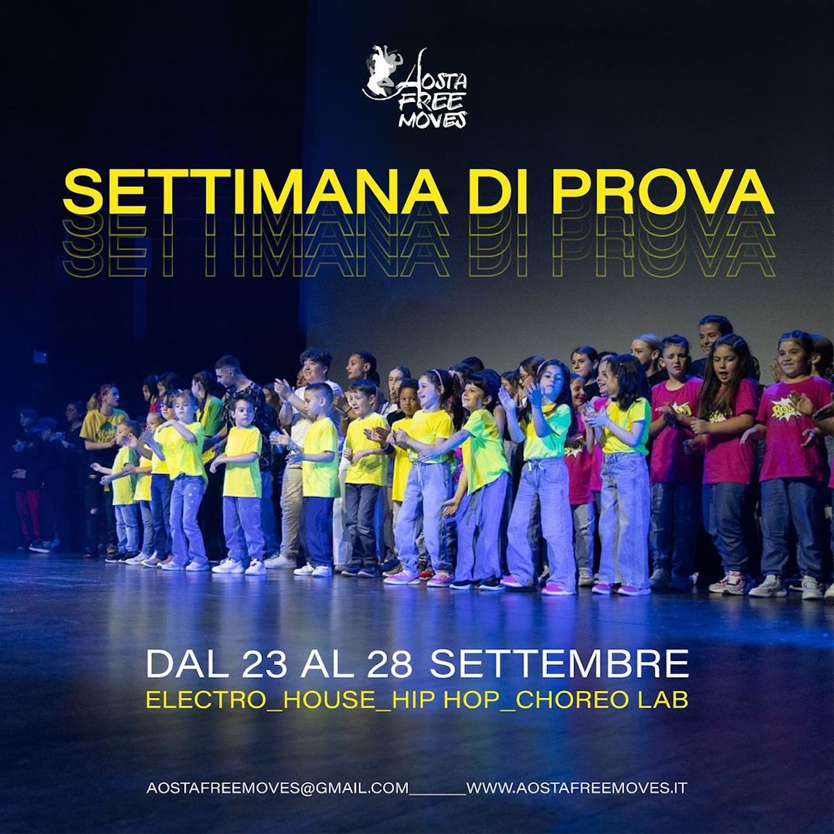 Aosta Free Moves - Locandina