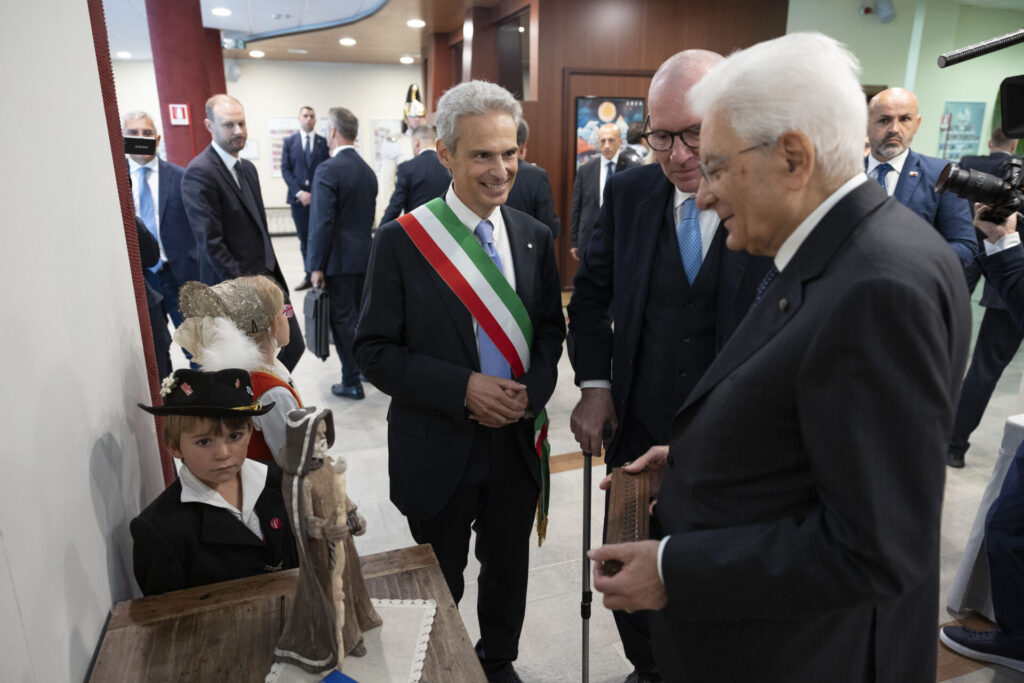 Il Presidente della Repubblica Sergio Mattarella in occasione dell’80° anniversario della resistenza, della liberazione e dell’autonomia della Valle d’Aosta