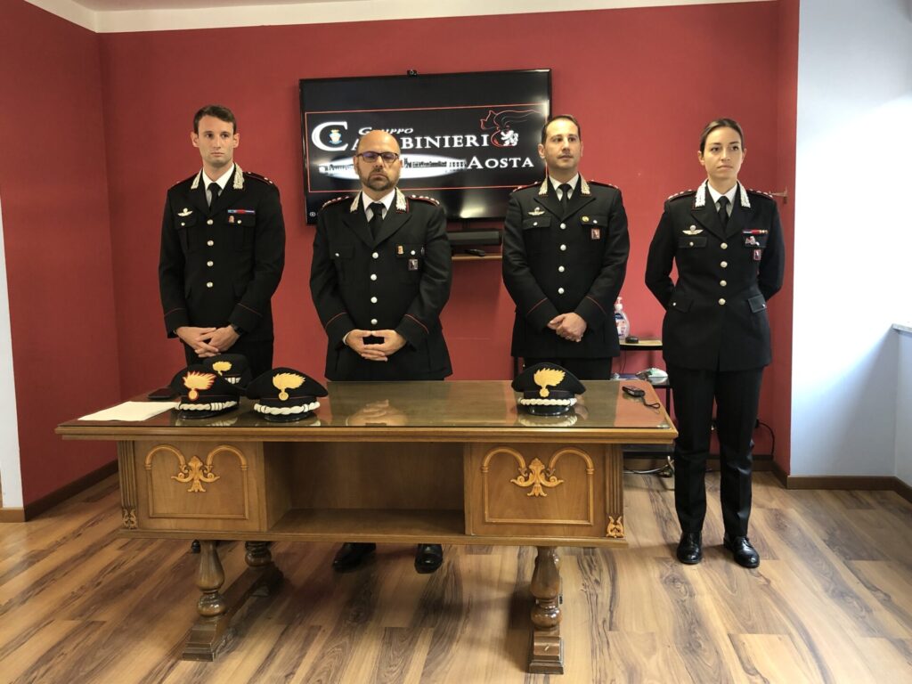 Carabinieri, cambiano i comandanti del Gruppo e delle due Compagnie