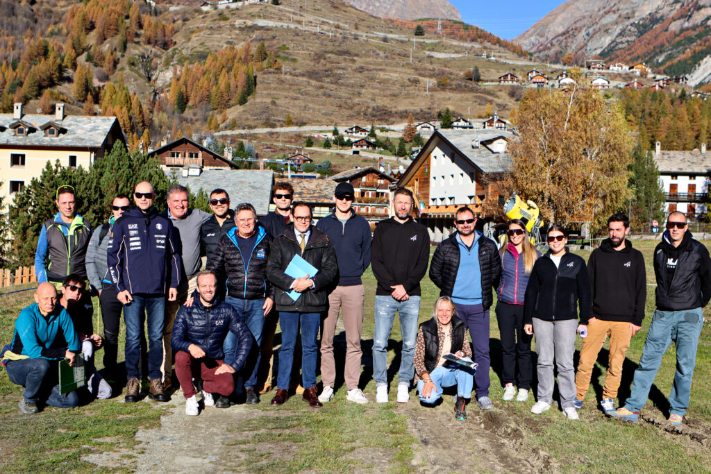 Coop Fis CrossCountry World Cup, Cogne (ITA), //, Fis e Infront inspection, photo credit: